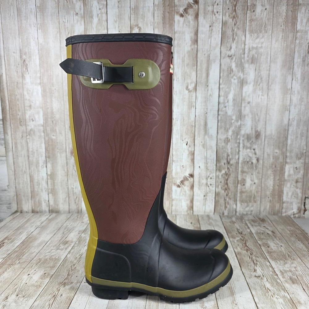 Hunter Rain Boots Tall Waterproof Outdoor Fashion Boots US 6 EU 37